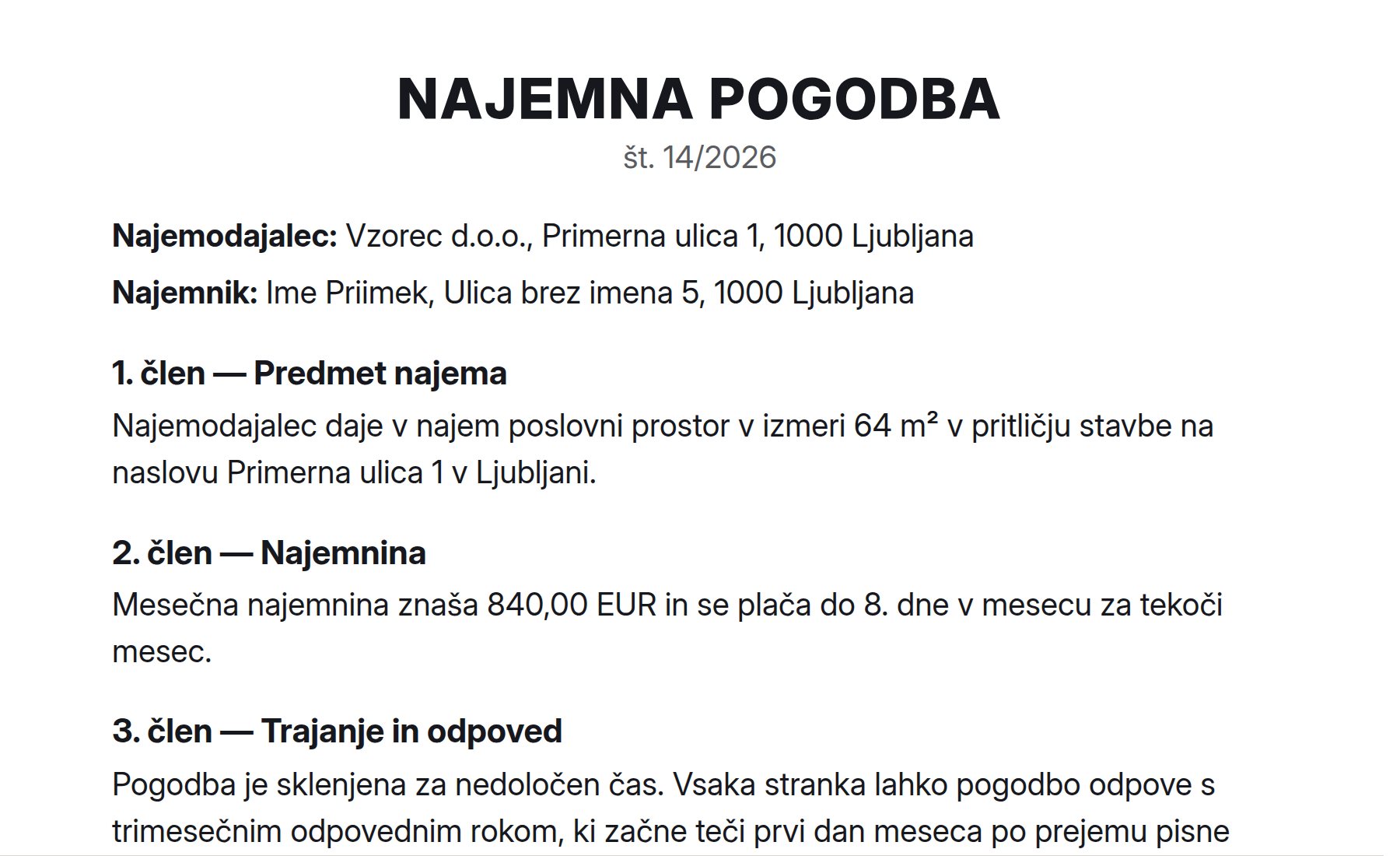Očiščena stran